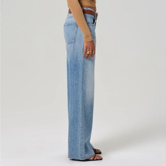 Citizens of Humanity Annina High Rise Wide Leg Trouser Jean in Meuse 26 x 33 NWT - Picture 4 of 15
